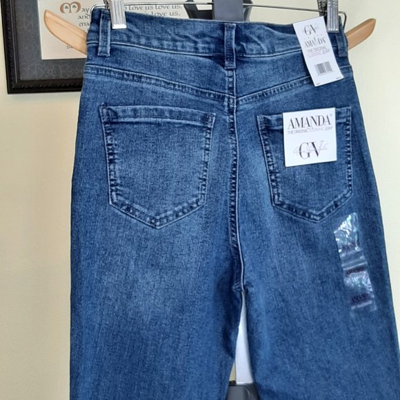 Brand New High Rise Famous Gloria Vanderbilt AMANDA Slimming Jeans!!! - Picture 8 of 14